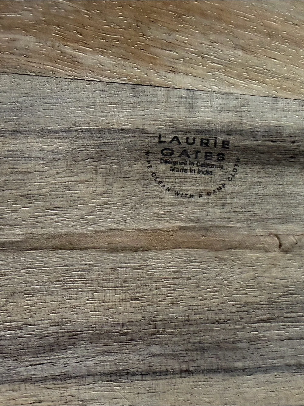 Laurie Gates versatile wooden